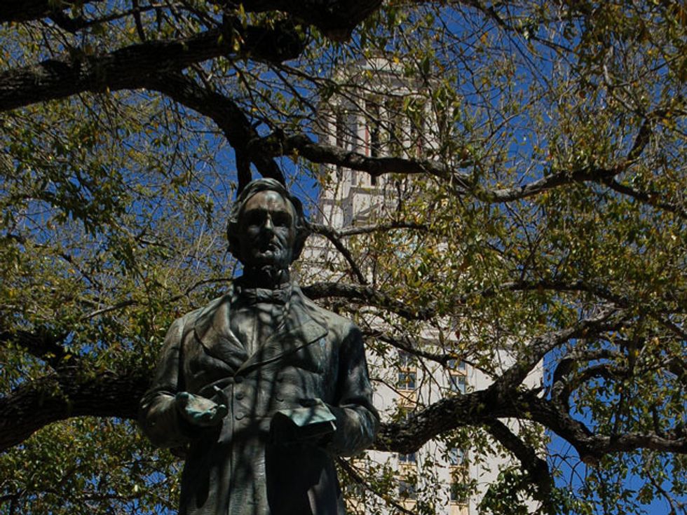 University Of Texas Moves Statue Of Confederate President Jefferson Davis