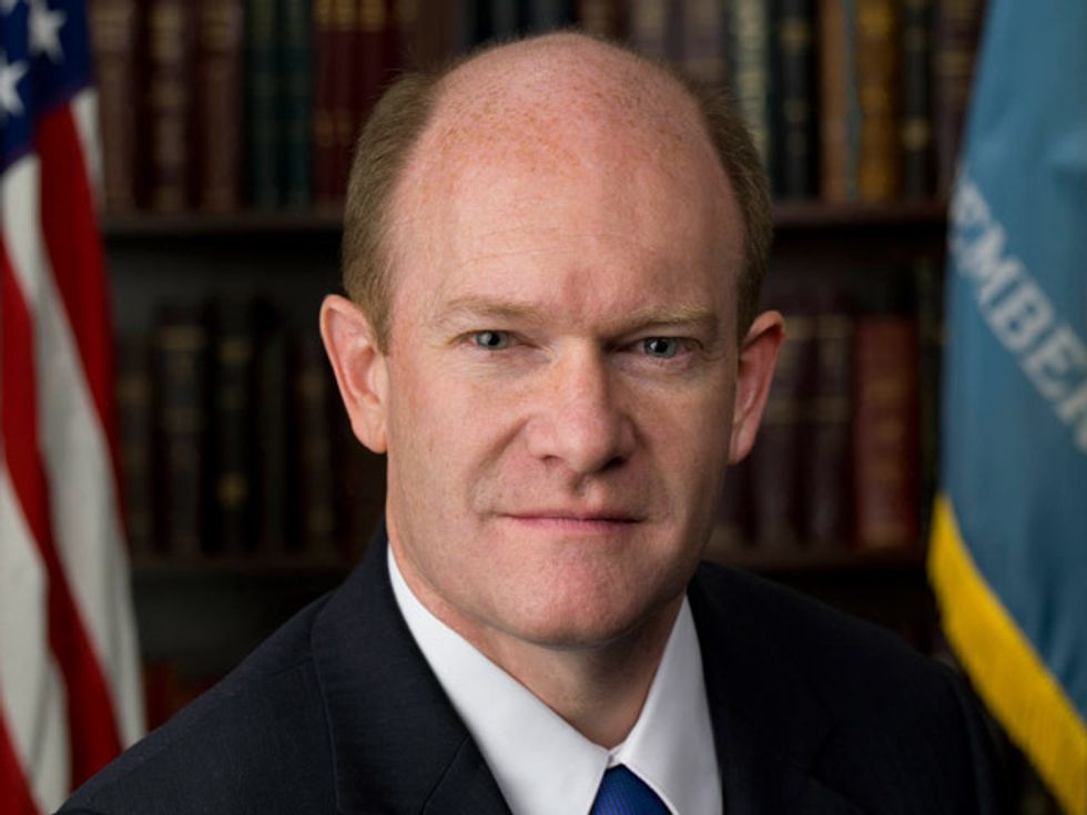 U.S. Senator Coons Says He Will Support Iran Nuclear Deal: Washington Post