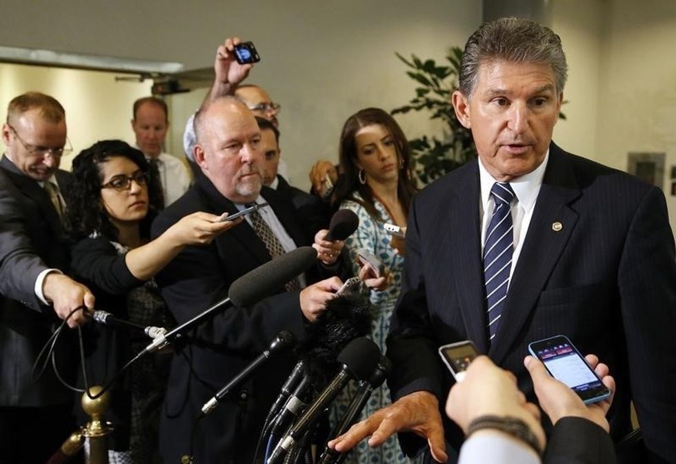 U.S. Democratic Senator Manchin Opposes Nuclear Deal With Iran