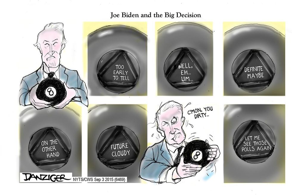 Cartoon: Joe Biden And The Big Decision