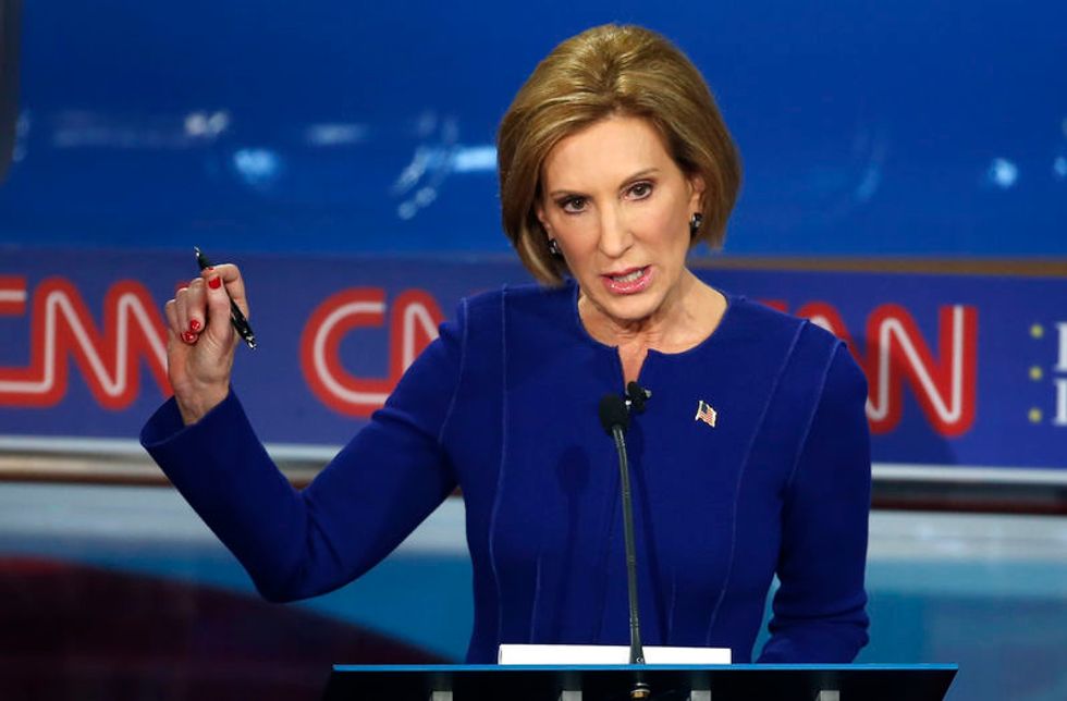 Fiorina Steals The Show At Primetime Republican Debate