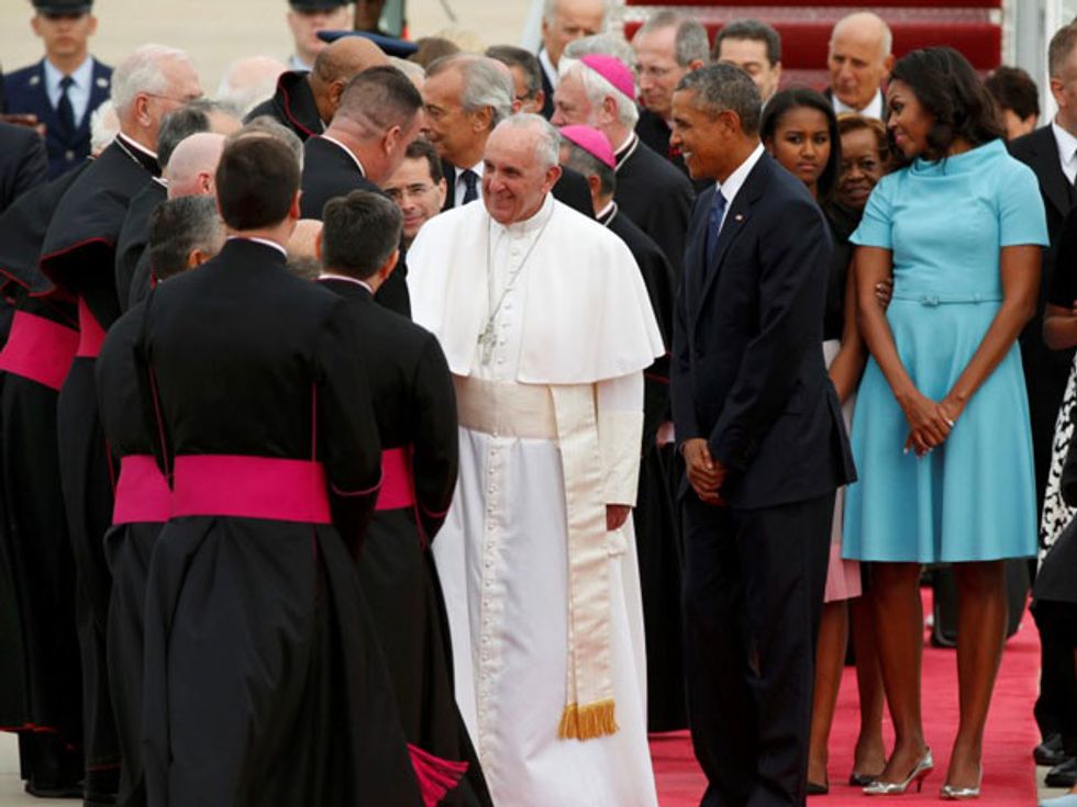 Pope Francis Brings Message About Power And The Poor To U.S.