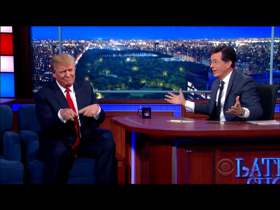 Late Night Roundup: Donald Trump Isn’t Talking About Something!