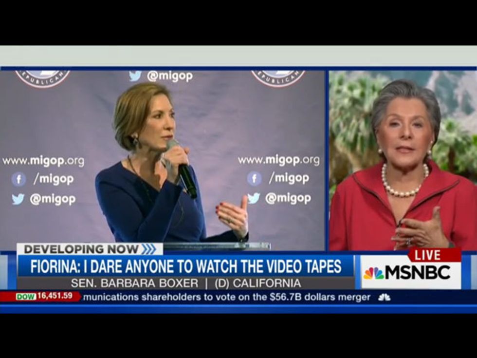 Endorse This: Boxing Carly Fiorina