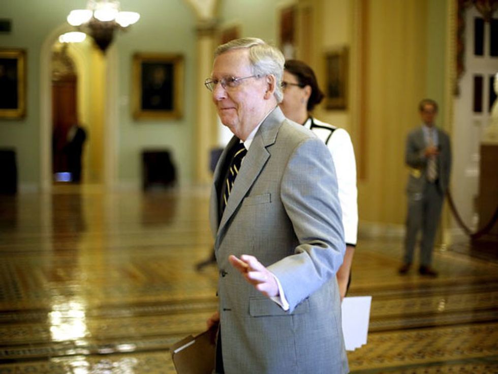 Senate Bill Would Keep Federal Agencies Open Into December: McConnell