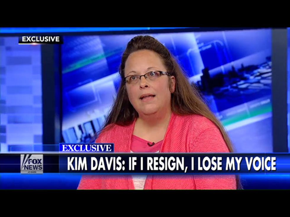 Endorse This: The Book Of Kim Davis’ Job