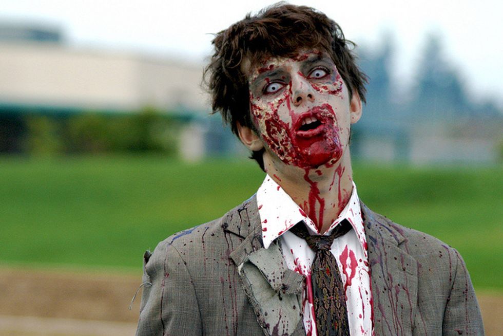 Gov. Brownback Says Zombie Preparedness Month Starts Soon In Kansas