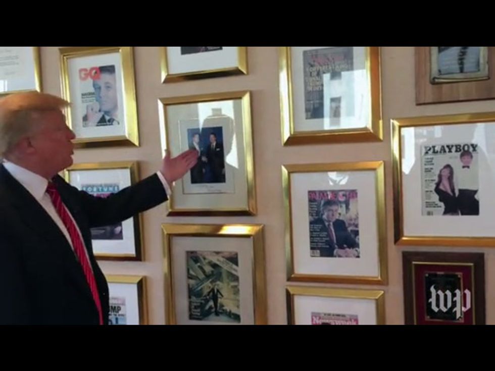 Endorse This: Trump’s Shrine — To Himself