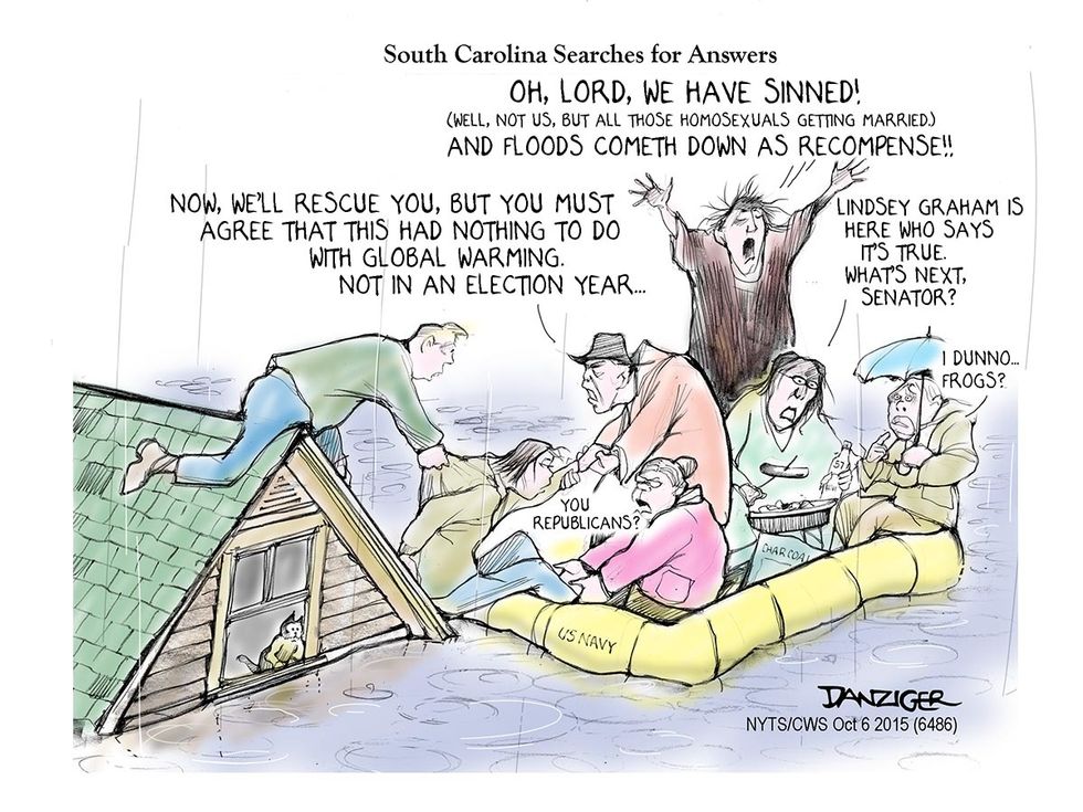 Cartoon: South Carolina Searches For Answers