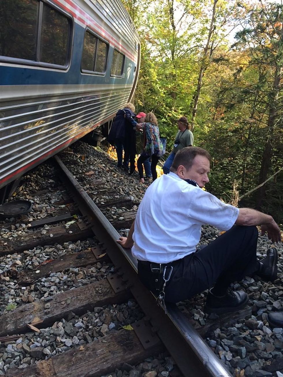 Amtrak Train Derails In Vermont, Seven People Hospitalized