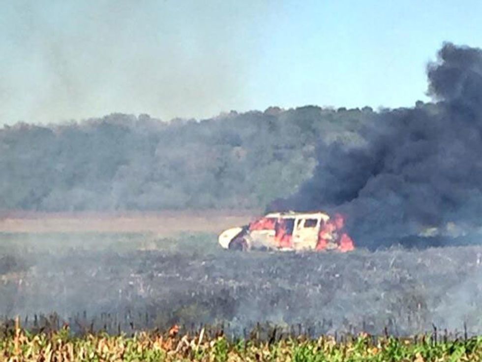 Missouri Man Drives Over Garbage Fire With Car Full Of Bullets — Hilarity Ensues
