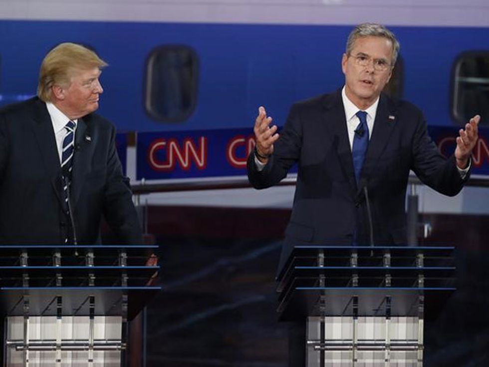Jeb Defends George W. — And Slams Trump For Foreign Policy ‘Bluster’