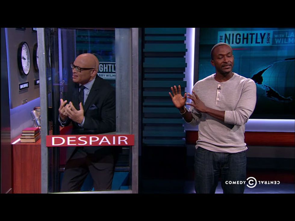 Late Night Roundup: Larry Wilmore Just Can’t Take It Anymore