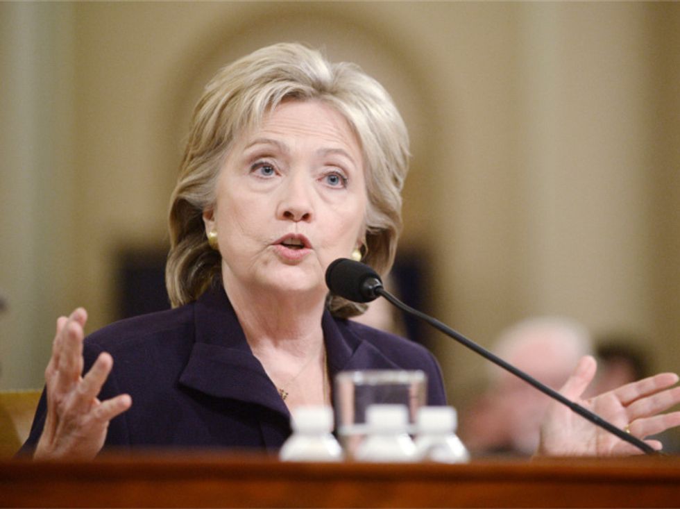 Clinton Confronts Republican Critics At Benghazi Hearing