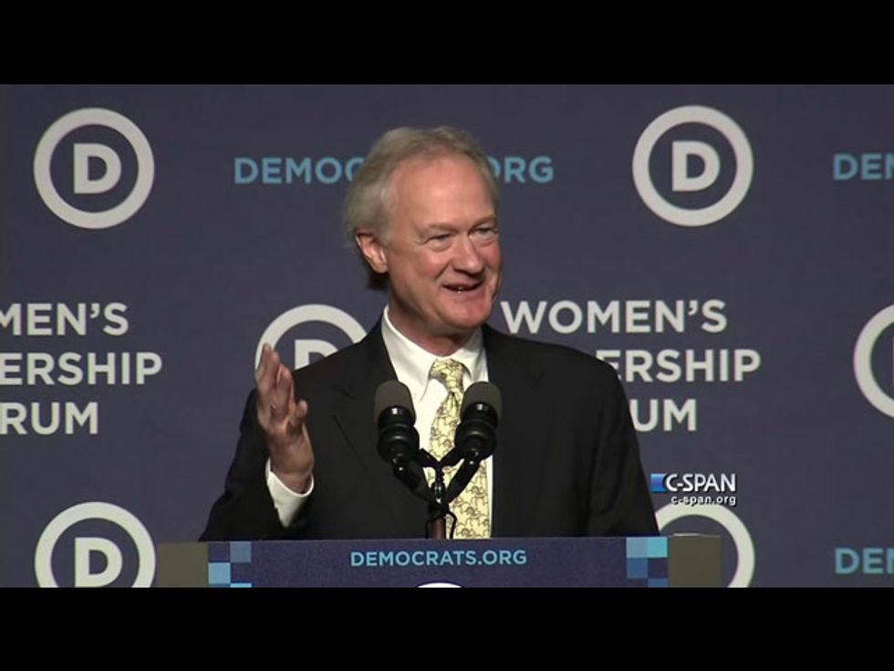 Endorse This: Lincoln Chafee’s Final Pitch To Women