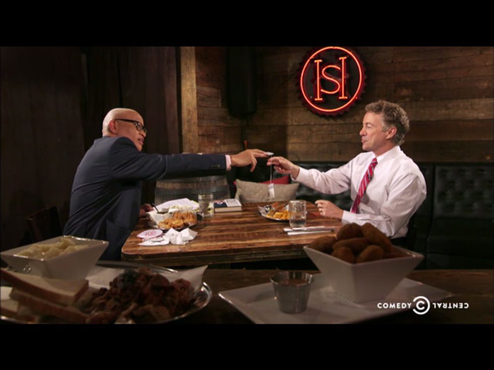 Late Night Roundup: Soul Food With Rand Paul