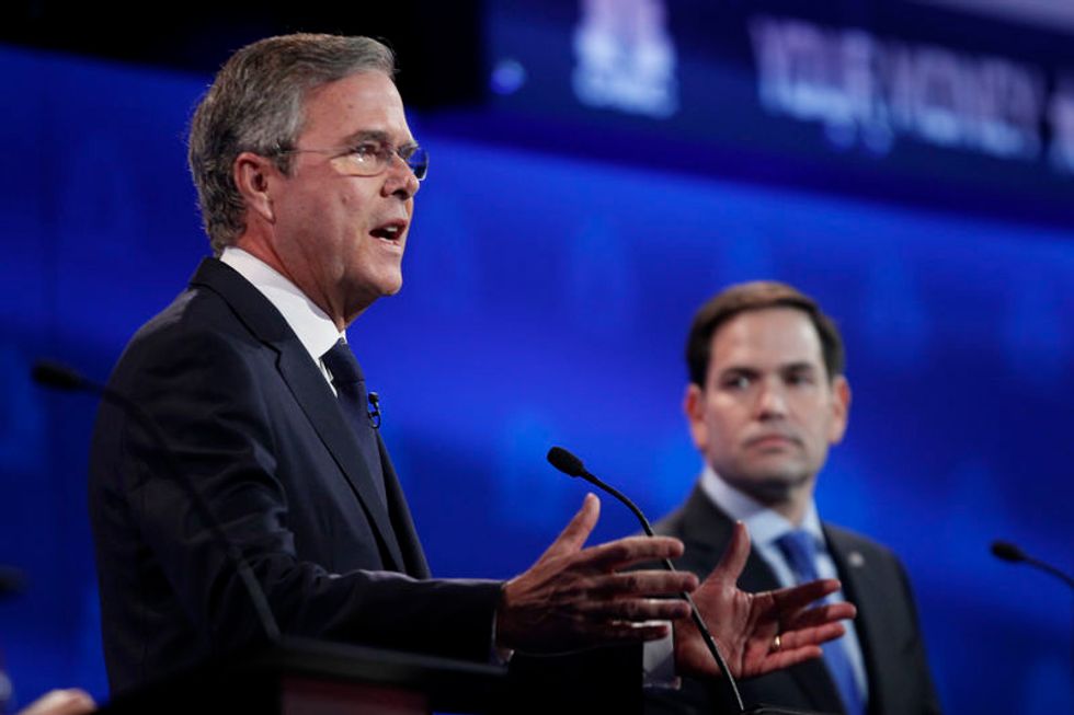 Republican Bush Says Rival Rubio Has ‘Given Up’