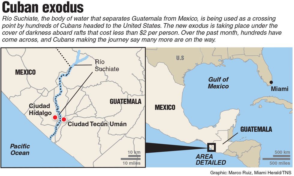 New Exodus Of Cubans Headed To The US Is Underway Across The Americas