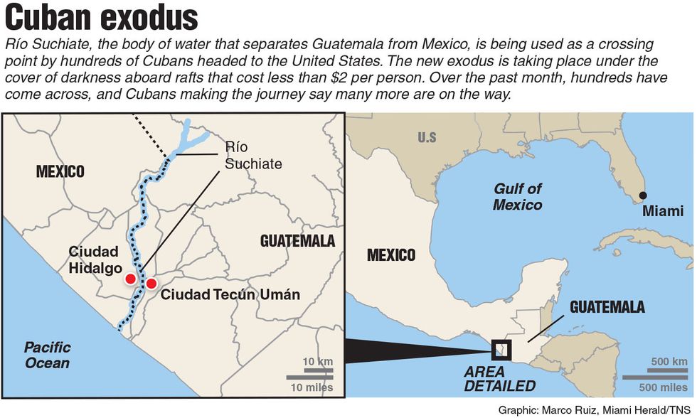 New Exodus Of Cubans Headed To The US Is Underway Across The Americas