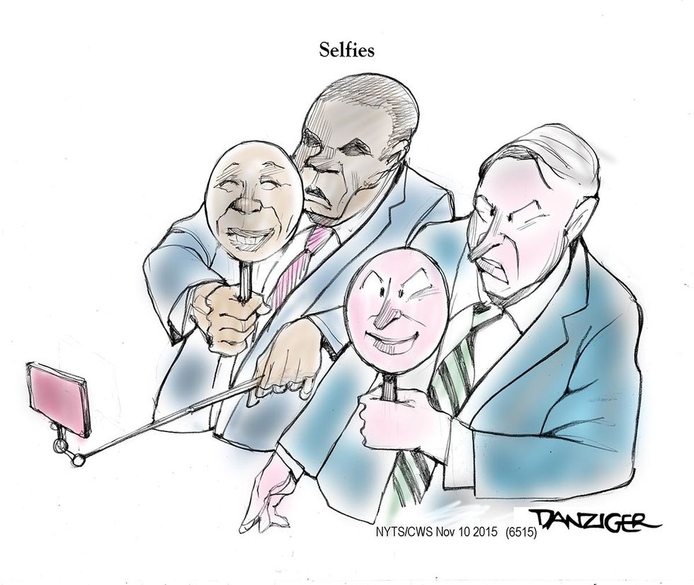 Cartoon: Selfies