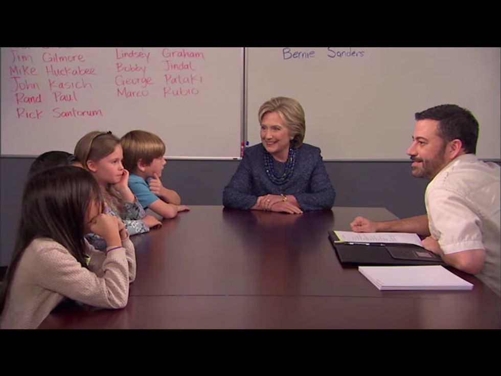 Late Night Roundup: Hillary Clinton And Jimmy Kimmel