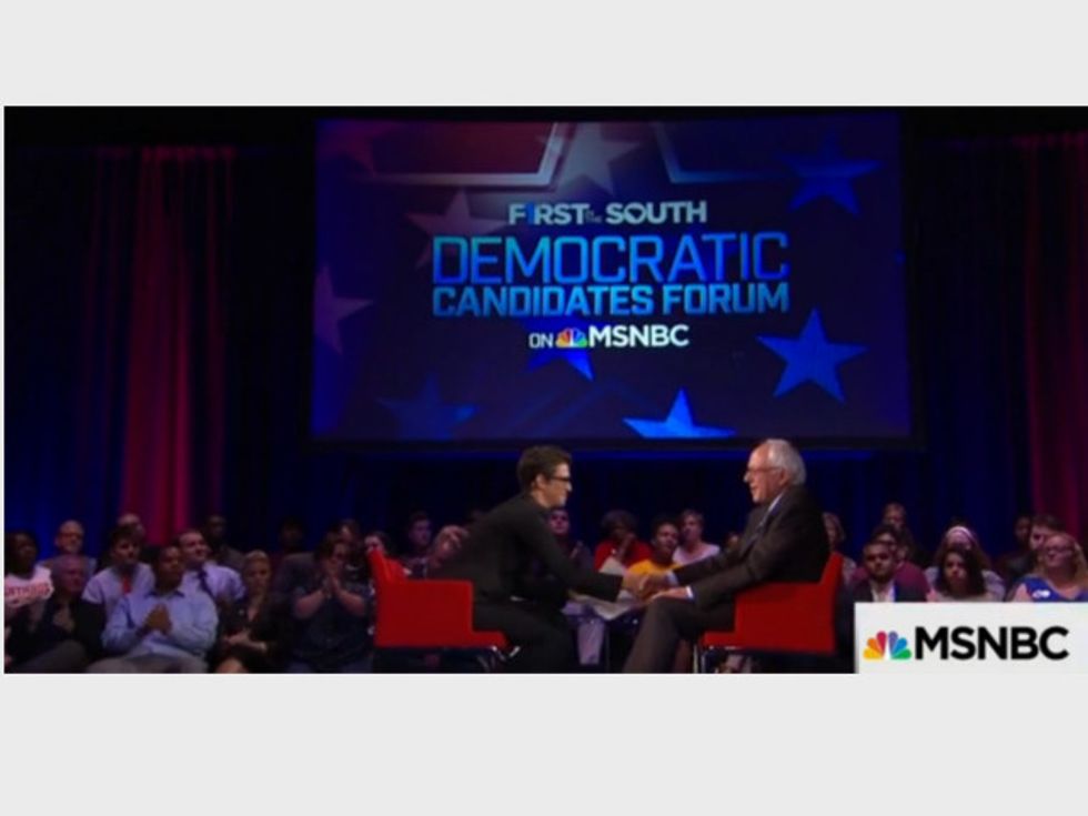 And Then There Were Three: Democratic Candidates Hold Court In MSNBC Forum