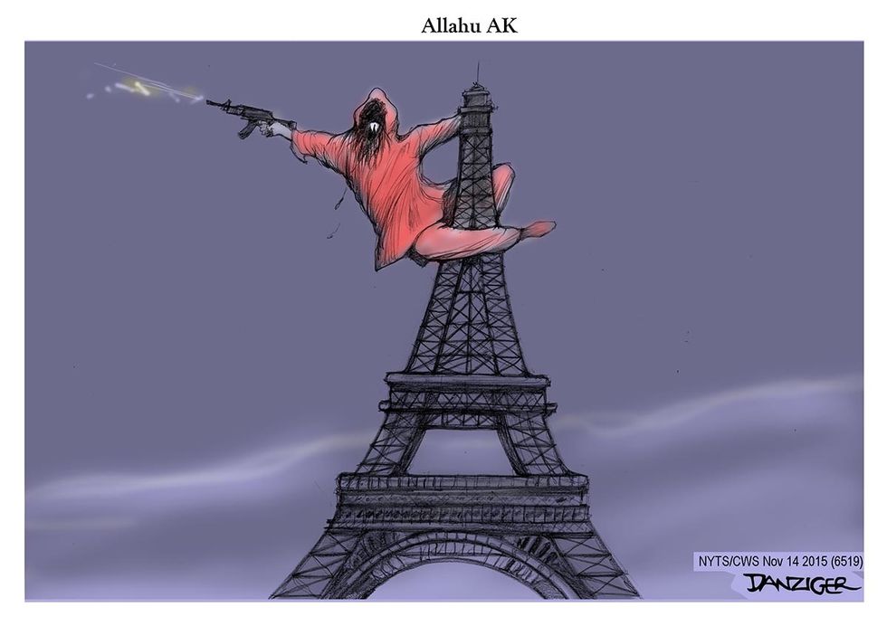 Cartoon: Allahu AK