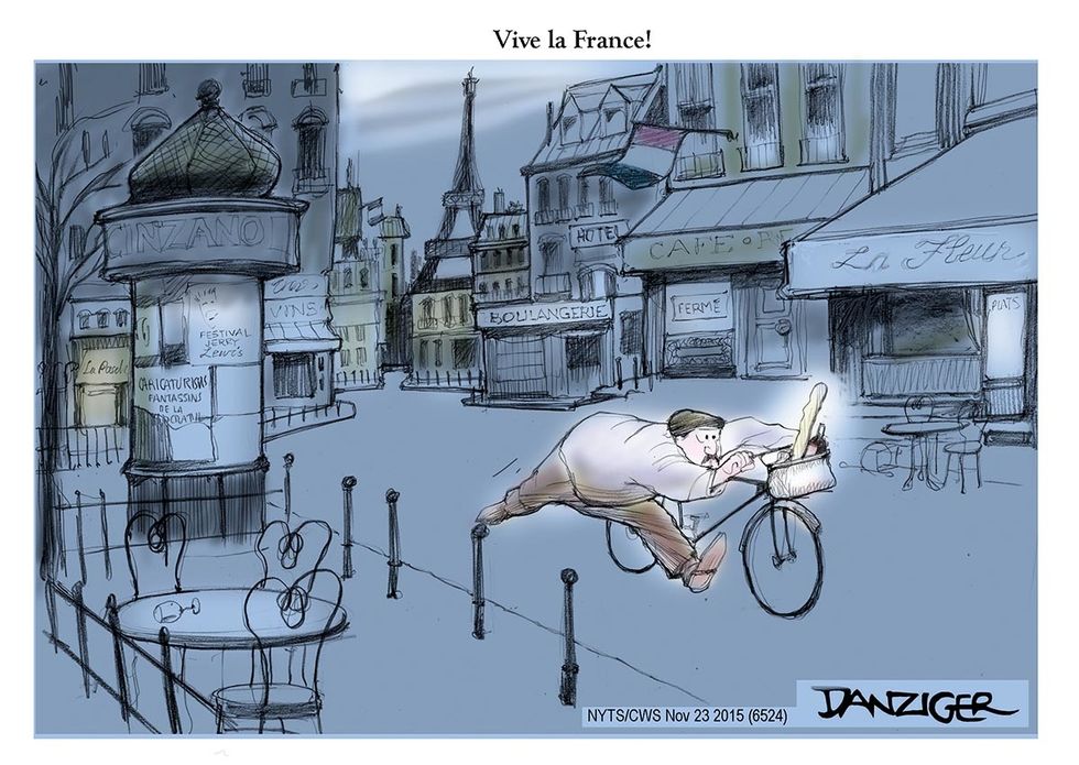 Cartoon: Vive La France!