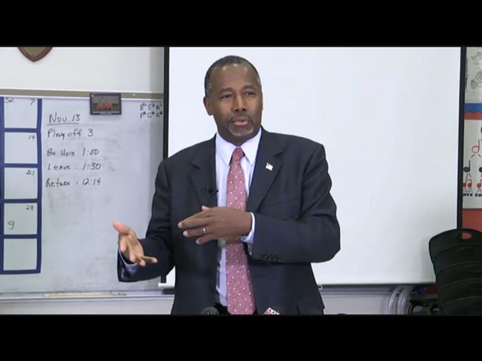 Endorse This: Ben Carson Compares Refugees To Rabid Dogs