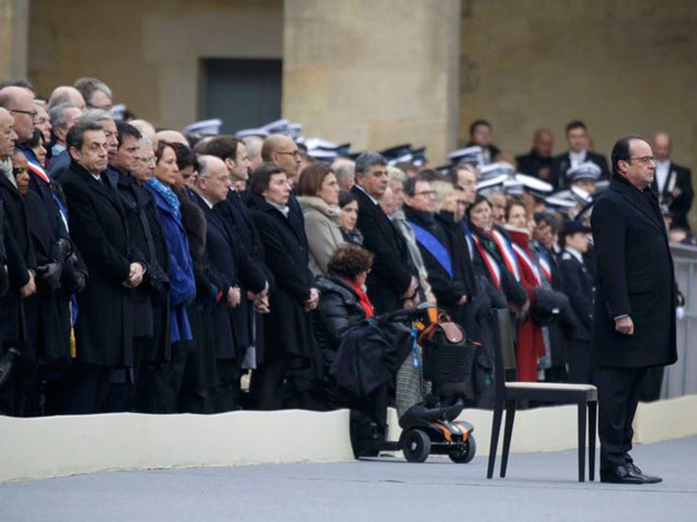 France Pays Tribute To Victims Of Paris Attacks