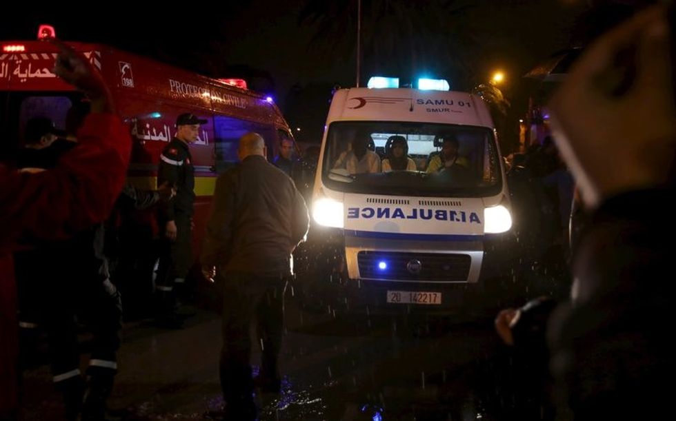 Apparent Suicide Attack On Tunisian Presidential Guard Bus Kills 12
