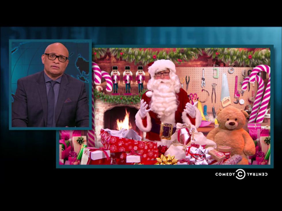 Late Night Roundup: Santa Claus Is Scared Of America