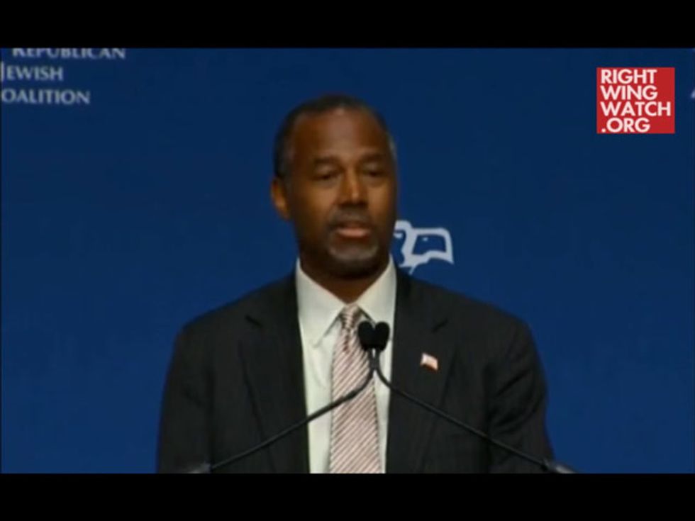 Endorse This: Ben Carson Says To Be Beware Of — Hummus?