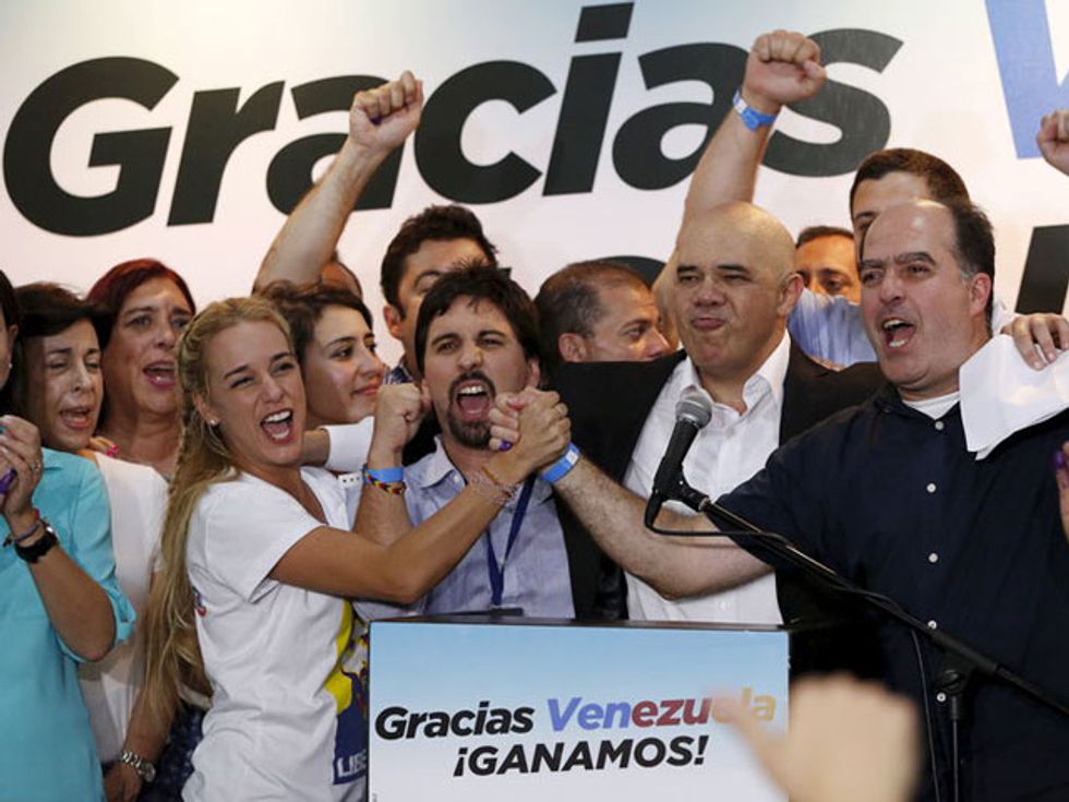 Triumphant Venezuela Opposition Looks To Boost Economy, Free Prisoners