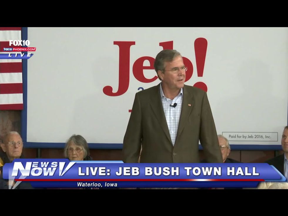 Jeb Hints At Woman Vice President: ‘Did I Say That Out Loud?’