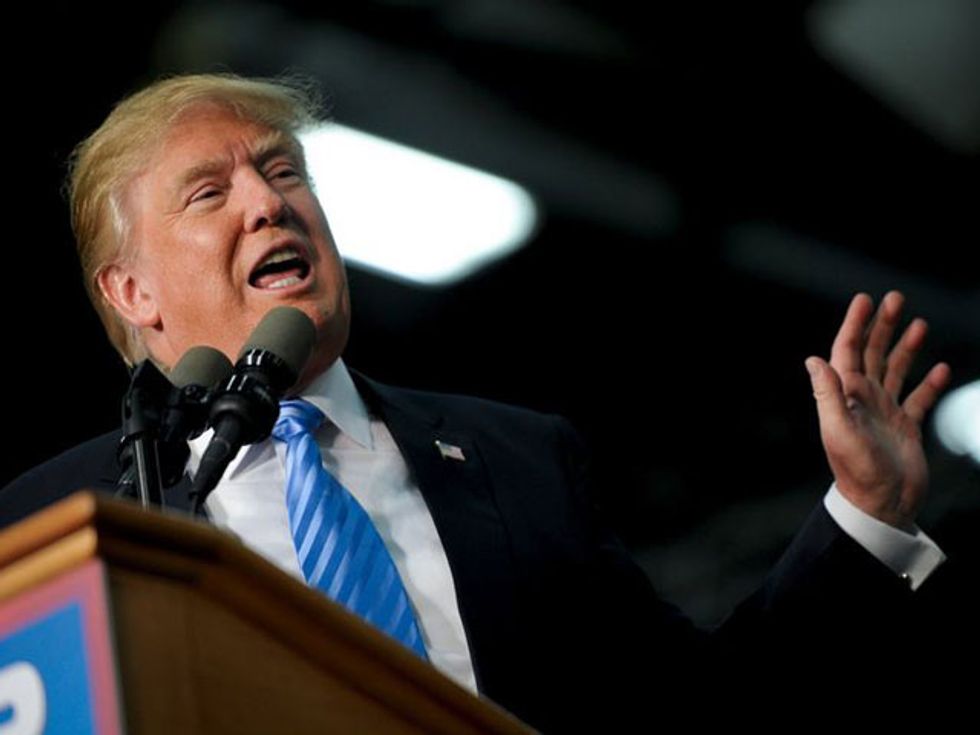 Republican Presidential Candidate Trump Postpones Israel Trip