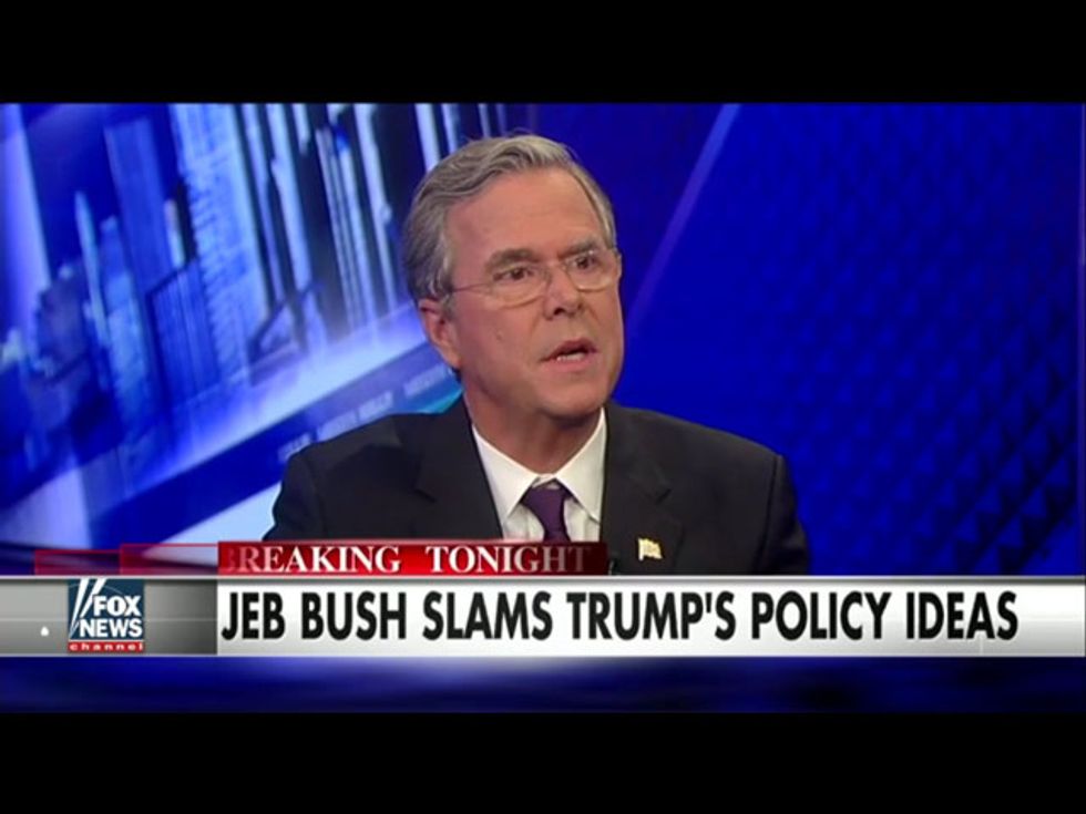 Endorse This: Jeb’s Hypocrisy On Trump’s Muslim Ban