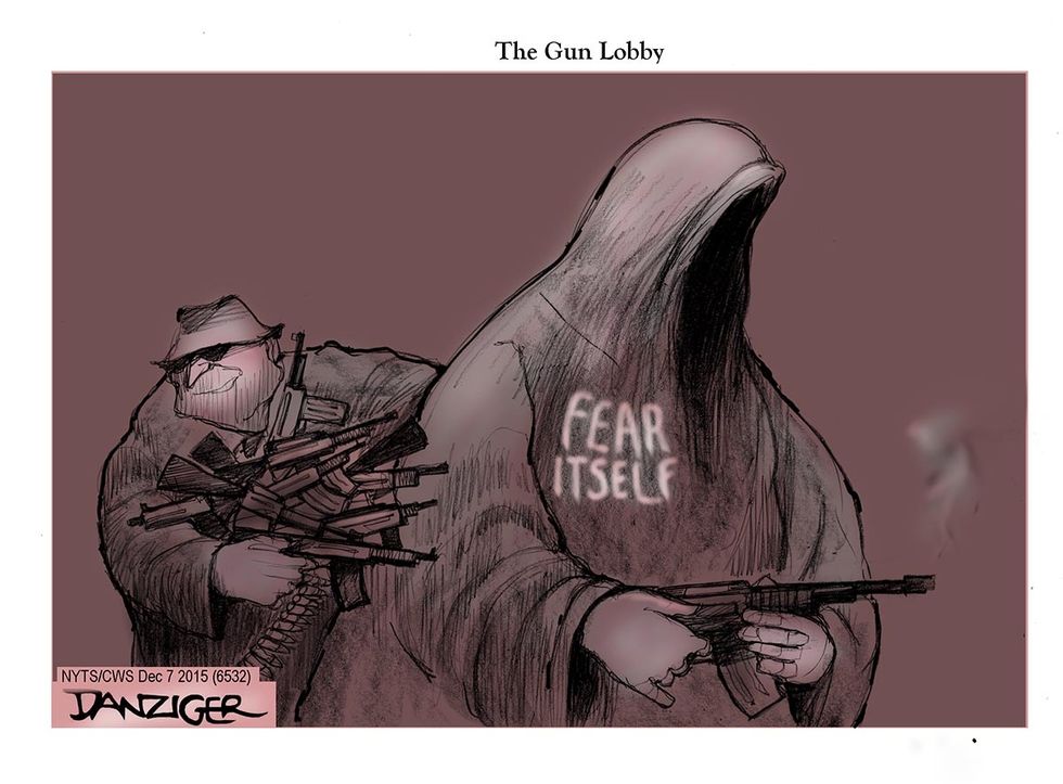 Cartoon: The Gun Lobby