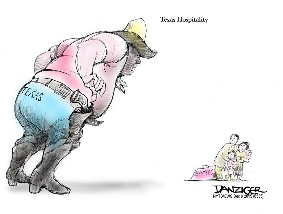 Cartoon: Texas Hospitality