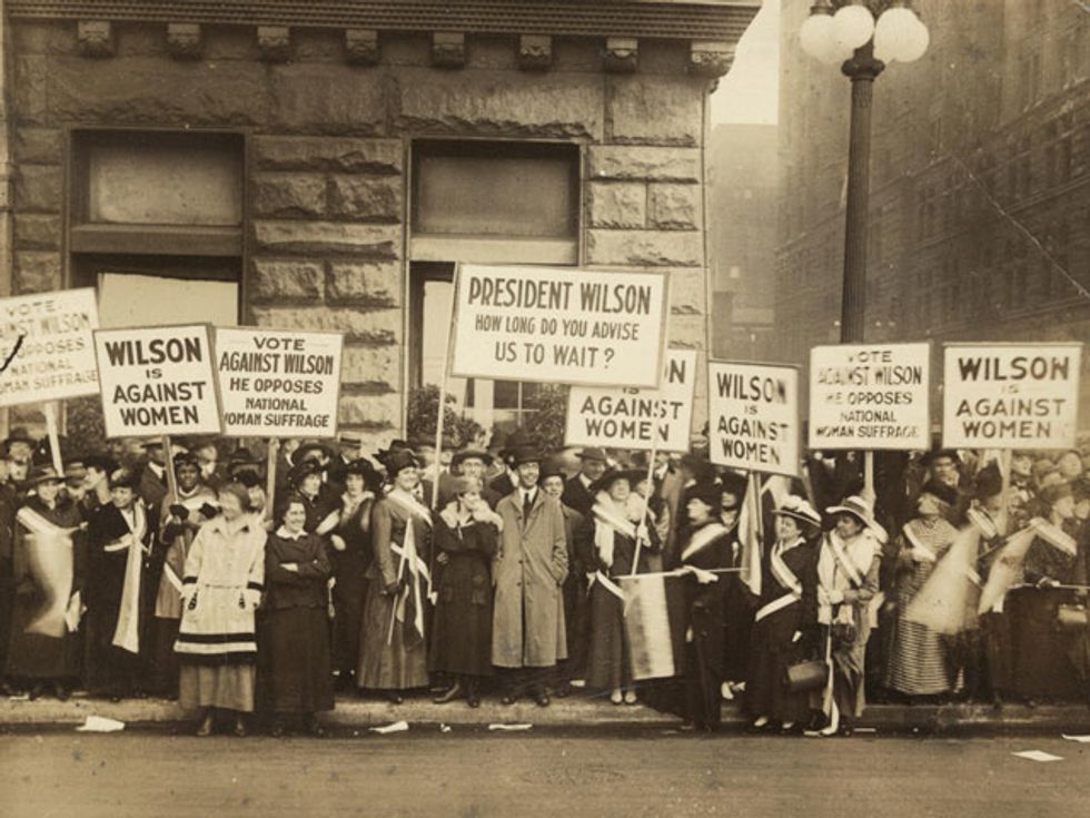 Woodrow Wilson And Women: Let Us Eat Wedding Cake