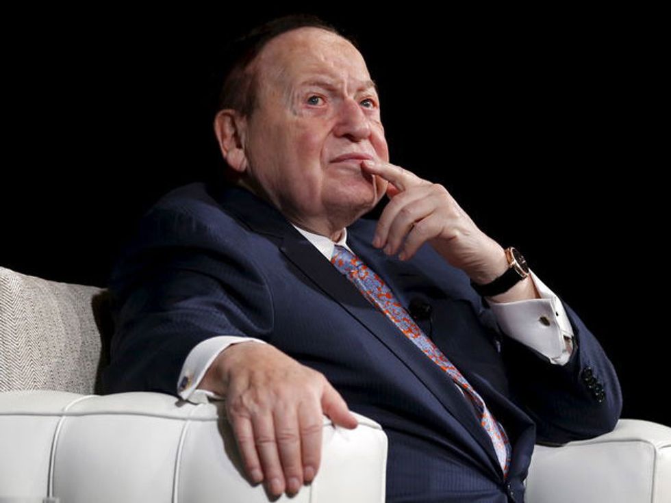 Republican Donor Adelson Says Met ‘Charming’ Candidate Trump, Discussed Israel