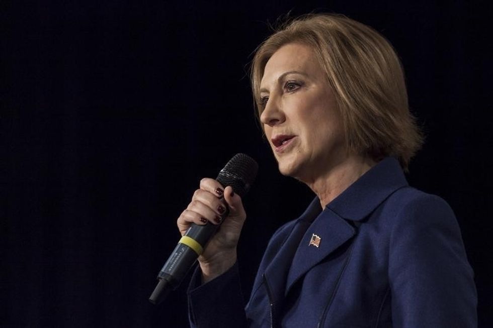 Fiorina Says Clinton Wants Beatable Trump As Republican Presidential Nominee