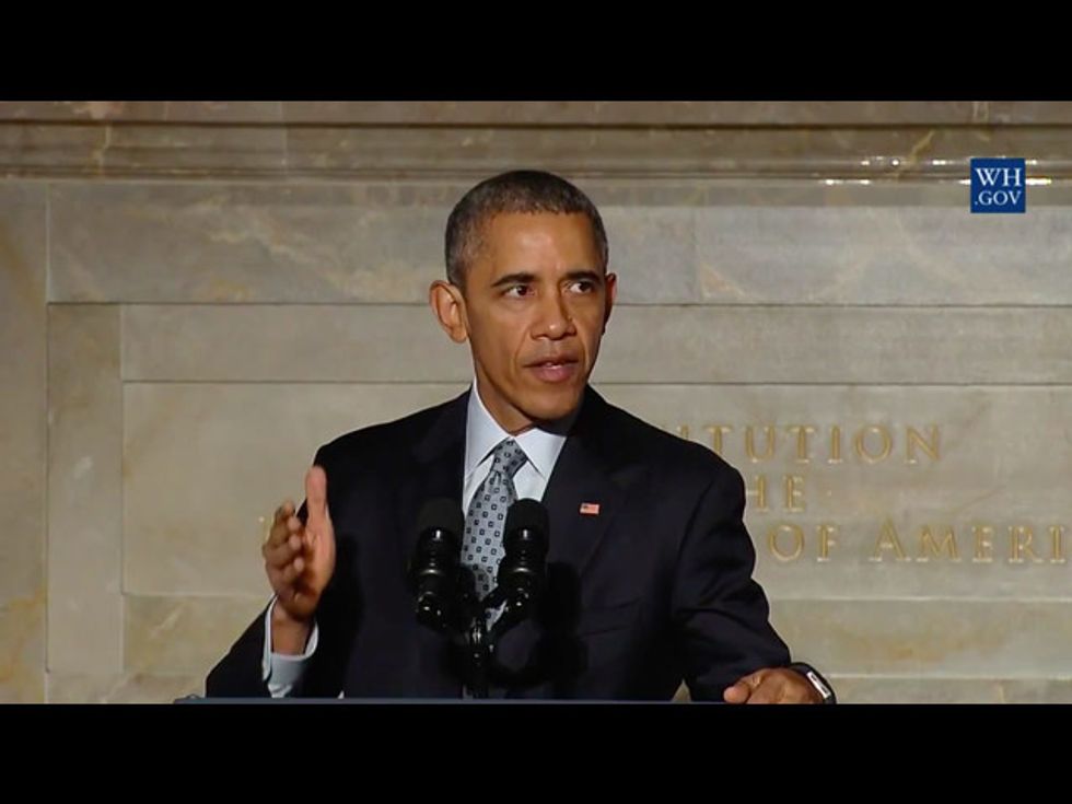 Endorse This: Obama Welcomes The Newest Americans