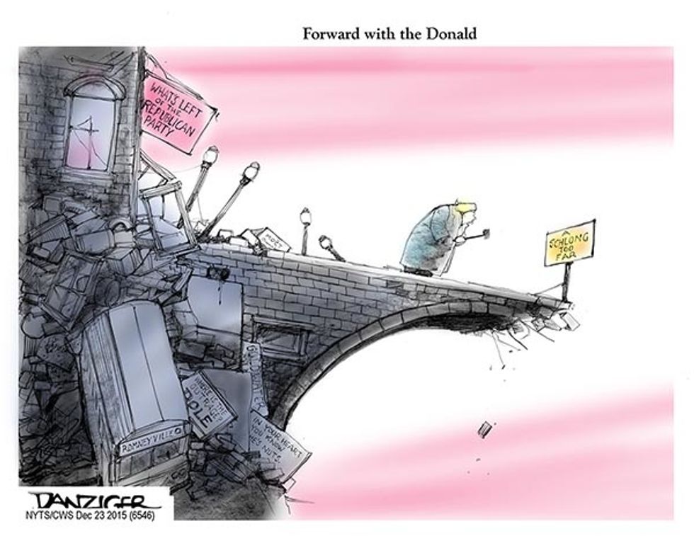 Cartoon: Forward With The Donald