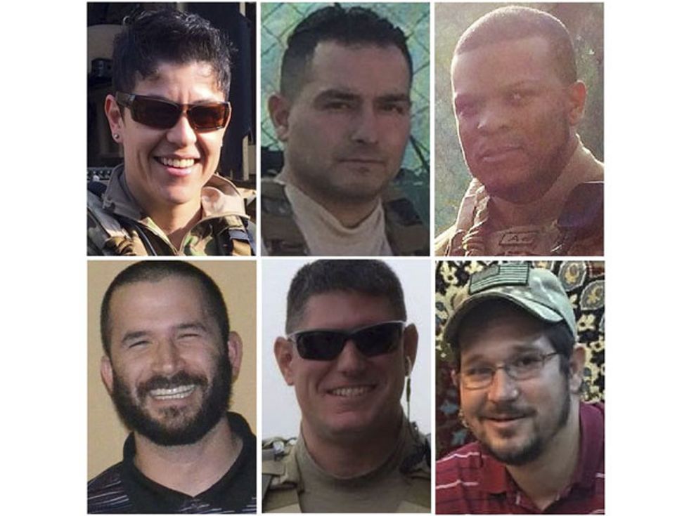 Identities Revealed For All Six U.S. Troops Killed In Afghanistan Attack