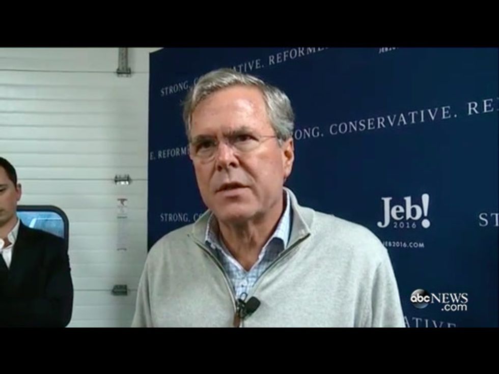 Jeb Responds To Trump’s ‘Schlonged’ Comment — By Blaming Hillary’s ‘Victimology Status’