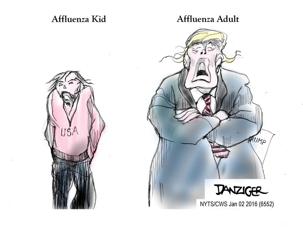 Cartoon: Affluenza Teen / Affluenza Adult