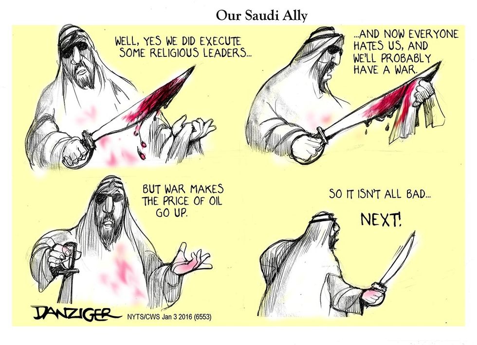 Cartoon: Our Saudi Ally