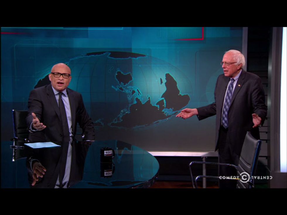 Late Night Roundup: ‘The Nightly Show’ With Bernie Sanders’