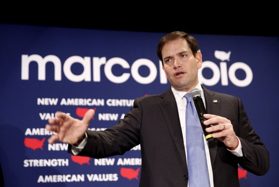In 2016, Marco Rubio Is Both Sunny And Ominous